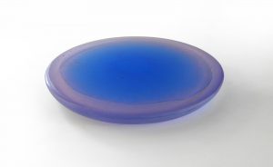 Solid liquid disc blue & pink