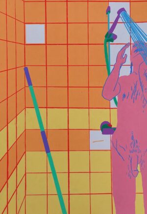 Jew in shower
