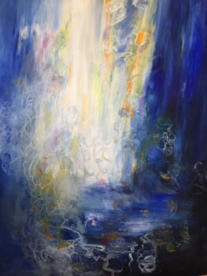 Behind the Waterfall